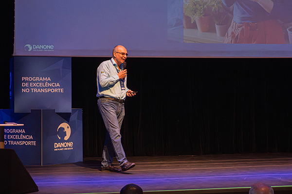 Márcio D'Agosto representa PLVB em evento do Programa de Excelência no Transporte da Danone